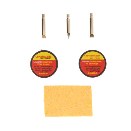 Rothenberger Estación de soldadura industrial digital con LED 230 V 60 Watt (1500003259) 200 - 450 °C