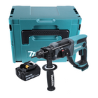 Makita DHR 202 T1J Akumulatorowy młot udarowo-obrotowy 18 V 2,0 J SDS Plus + 1x akumulator 5,0 Ah + Makpac - bez ładowarki