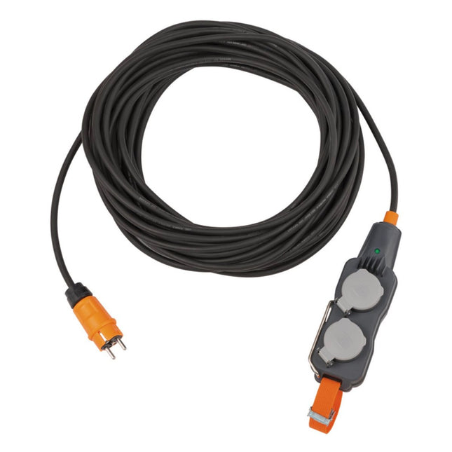 Brennenstuhl professionalLINE bloque de alimentación con 4 enchufes IP 54 25 m (9161250160) H07RN-F 3G1.5