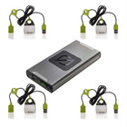 Goal Zero Sherpa 100 PD Power Bank Carga inalámbrica Qi 14,8 V 6,4 Ah + 4x Light a Life Mini USB Luz encadenable 110 lúmenes