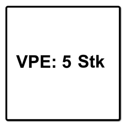 Hoja de sierra Fein E-Cut Universal Starlock 55 x 28 mm 5 piezas (63502222230) bimetálica