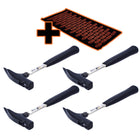 Picard 620M set Martillos toscos 600 g (4x 0062010) + Paño multiusos tamaño universal