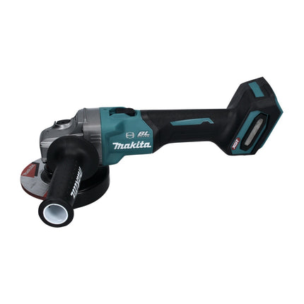 Amoladora angular a batería Makita GA 005 GZ01 40 V máx. 125 mm sin escobillas XGT + campana de aspiración + Makpac - sin batería, sin cargador