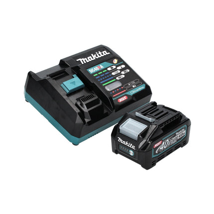Makita GA008GM101 Cordless Angle Grinder 125 mm 40V max. Brushless XGT + 1x Battery 2.5 Ah + Charger + Suction Hood + Makpac Case