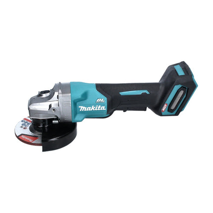 Makita GA016GD101 Cordless Angle Grinder 125 mm 40V max. Brushless XGT + 1x Battery 2.5 Ah + Charger + Suction Hood + Makpac Case