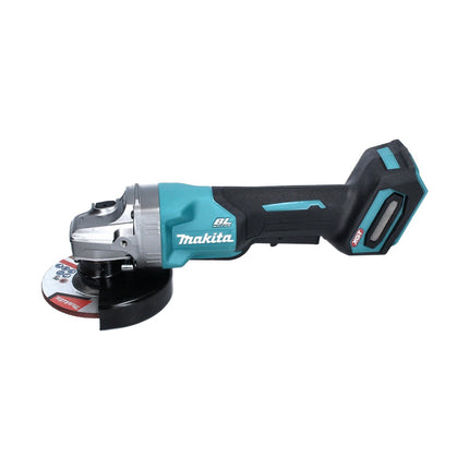 Makita GA016GM101 Cordless Angle Grinder 125 mm 40V max. Brushless XGT + 1x Battery 4.0 Ah + Charger + Suction Hood + Makpac Case