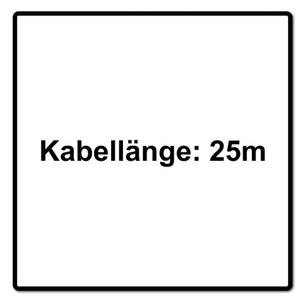 Brennenstuhl professionalLINE set 4x Blocs d'alimentation avec 4 prises IP 54 25 m (4x 9161250160) H07RN-F 3G1.5