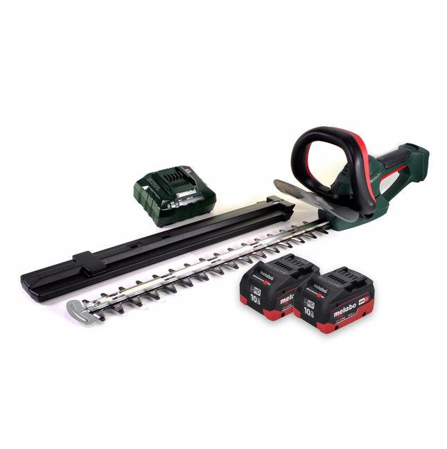 Metabo AHS 18-55 V Cordless Hedge Trimmer 53cm 18V  + 2x Batteries 10.0Ah + Charger