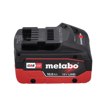 Metabo W 18 LTX 125 Amoladora angular rápida 18 V 125 mm (602174860) + 1 batería de 10,0 Ah + maletín - sin cargador