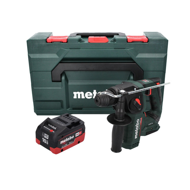 Metabo BH 18 LTX BL 16 cordless hammer drill 18 V 1.3 J SDS-plus Brushless + 1x battery 10.0 Ah + MetaBOX - without charger
