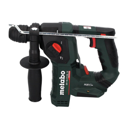 Metabo BH 18 LTX BL 16 cordless hammer drill 18 V 1.3 J SDS-plus Brushless + 2x battery 10,0 Ah + charger + MetaBOX