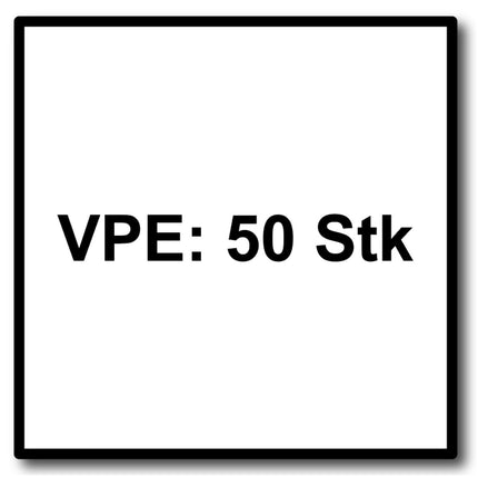 Hoja de sierra FEIN E-Cut Precision Starlock 50 x 65 mm 50 piezas (63502230250) Acero HCS