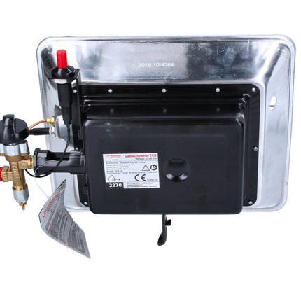 Rothenberger Industrial Set 3x Eco Piezo calentadores de gas (3x 35985) 2,7 kW - 4,2 kW para bombonas de gas propano de 5 kg y 11 kg