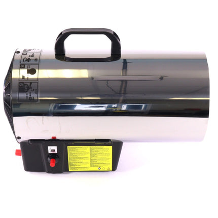 Rothenberger Industrial Set 2x RoTurbo 19000 Heizkanone + Piezo-Zündung + Schlauch + Regler ( 2x 1500000051 ) 980 °C Flamme