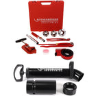 Rothenberger Industrial Sanikit 10 tlg. Werkzeugkoffer Sanitär Set ( 070673E ) + RoPump Power Saugdruck Handpumpe Rohrreiniger + Gummiadapter ( 1500002695 )