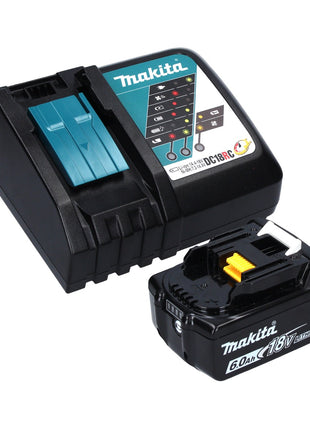 Makita DCL 182 RG1 cordless hoover 18 V + 1x rechargeable battery 6.0 Ah + charger