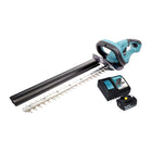 Cortasetos inalámbrico Makita DUH 523 RG1 18 V 52 cm + 1x batería recargable 6,0 Ah + cargador