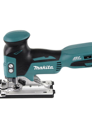 Makita DJV 181 RGJ Scie sauteuse pendule san fil 18 V Brushless + 2x Batteries 6,0 Ah + Chargeur + Coffret Makpac