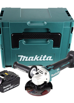 Makita DGA 504 G1J Akku Winkelschleifer 18 V 125 mm Brushless + 1x Akku 6,0 Ah + Makpac - ohne Ladegerät