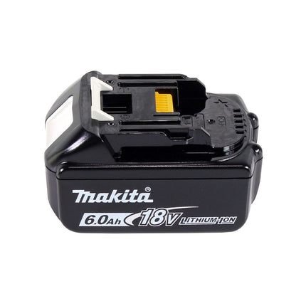 Makita DTM51G1J Lijadora multifunción sin cable 18V + 1x Batería 6.0Ah + Maletín Makpac - sin cargador