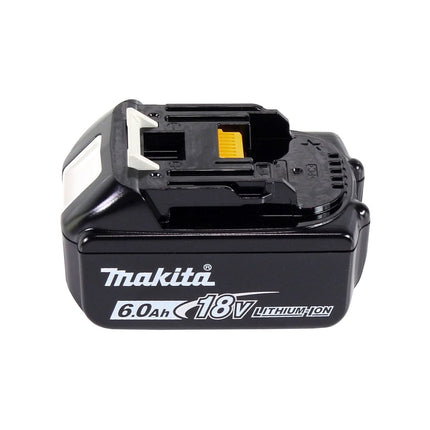 Makita DDF 481 G1J taladro atornillador inalámbrico 18 V 115 Nm sin escobillas + 1x batería 6,0 Ah + Makpac - sin cargador
