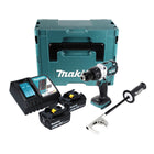 Makita DDF 481 RGJ Trapano avvitatore a batteria 18 V 115 Nm Brushless + 2x Batterie 6,0 Ah + Caricabatterie + Valigetta Makpac