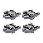 REMS 4x Ganasce Standard M 12 ( 4x 570100 ) - per pressatrici radiali ( no Mini-Press )