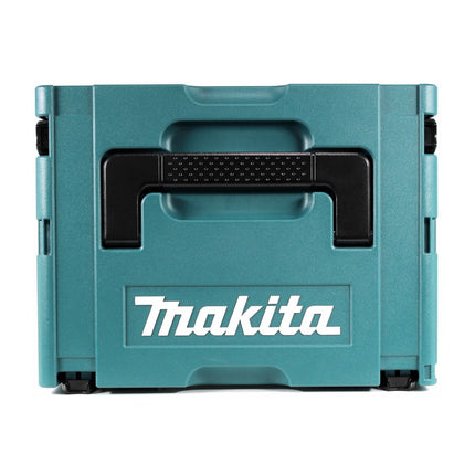 Makita DDF 458 RGJ W Taladro atornillador inalámbrico 18 V 91 Nm blanco + 2x baterías 6,0 Ah + cargador + Makpac