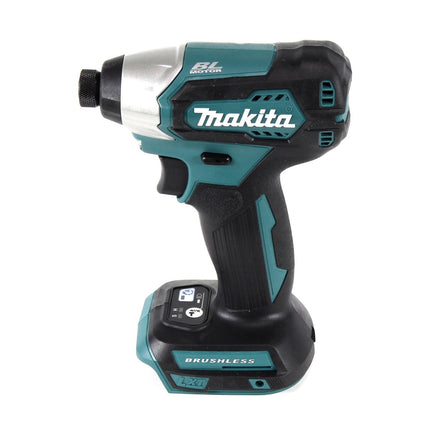 Llave de impacto sin cable Makita DTD 155 G1J 18 V 140 Nm 1/4'' sin escobillas + 1x batería 6,0 Ah + Makpac - sin cargador
