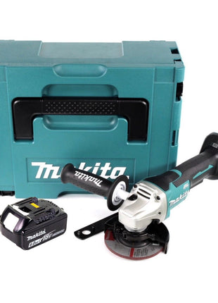 Makita DGA 458 Z 18 V Cordless Angle Grinder 115 mm Brushless Solo (Body Only) - without battery, without charger, without accessories