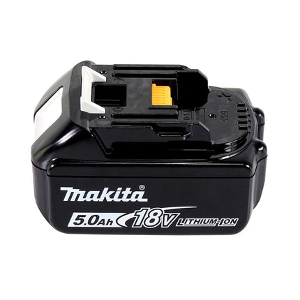 Makita DDF 481 T1J taladro atornillador inalámbrico 18 V 115 Nm sin escobillas + 1x batería 5,0 Ah + Makpac - sin cargador