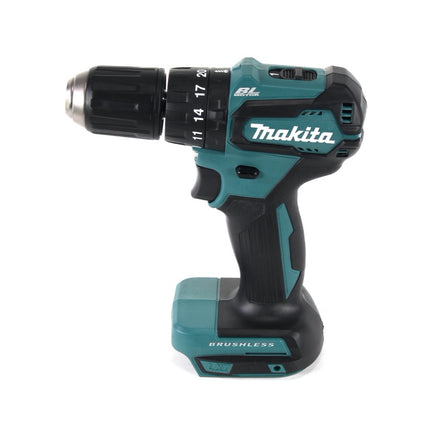 Makita DHP 483 M1J Trapano avvitatore a percussione a batteria 18 V 40 Nm + 1x Batteria 4,0 Ah + Valigetta MAKPAC - senza caricatore
