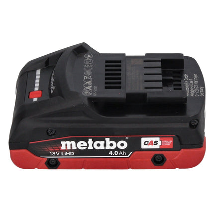 Metabo NP 18 LTX BL 5.0 remachadora ciega a batería 18 V 10 kN sin escobillas + 1x batería 4,0 Ah + metaBOX - sin cargador