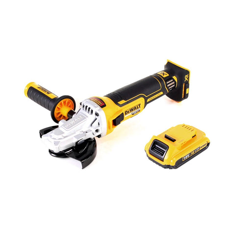 Meuleuse d'angle sur batterie DeWalt DCG 405 FN 18 V 125 mm sans balais + 1x batterie 2,0 Ah - sans chargeur