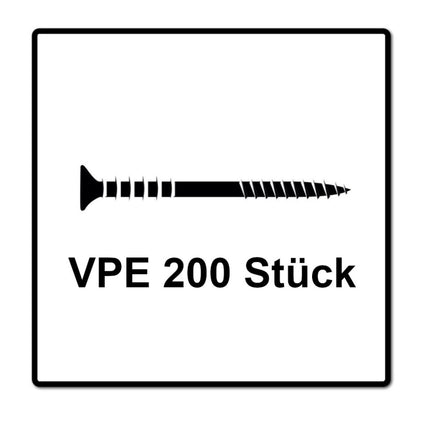 SPAX Justierschraube 6,0 x 120 mm 500 Stück ( 5x 161010601205 ) Justiergewinde mit Halterillen Flachkopf T-STAR Plus 4Cut WIROX