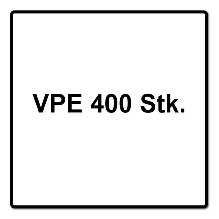 SPAX Universal Screw 4.5 x 40 mm - Partial Thread - Countersunk Head - T-STAR plus - 4Cut - WIROX - 400 pcs. (2x 0191010450403)