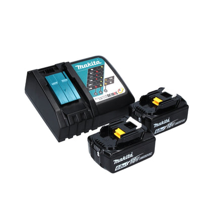 Makita DBS 180 RG Akku Bandfeile 18 V 9 x 533 mm Brushless + 2x Akku 6,0 Ah + Ladegerät - Toolbrothers