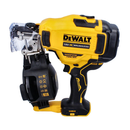 Clavadora a batería DeWalt DCN 45 RNNT, clavadora en bobina 18 V 19 - 44 mm sin escobillas + 1x batería 2,0 Ah + TSTAK - sin cargador