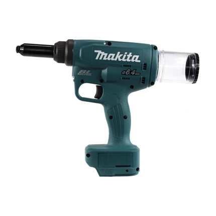 Makita DRV 250 RFJ remachadora a batería 18 V 20 kN sin escobillas + 2x batería 3,0 Ah + cargador + Makpac