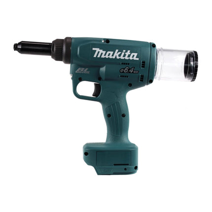 Makita DRV 250 G1J remachadora a batería 18 V 20 kN sin escobillas + 1x batería 6,0 Ah + Makpac - sin cargador