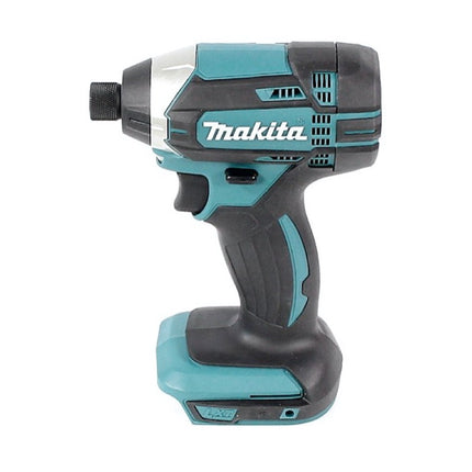 Makita DLX 2131 J kit combinado de batería 18 V con DHP 482 blanco 62 Nm + DTD 152 165 Nm + 2x batería 3,0 Ah + cargador + Makpac
