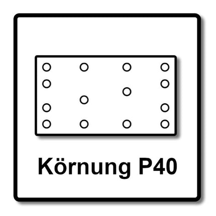 Festool STF 80x133 Schleifstreifen Granat P40 80 x 133 mm 50 Stk. ( 497117 ) für Rutscher RTS 400, RTSC 400, RS 400, RS 4, LS 130 - Toolbrothers