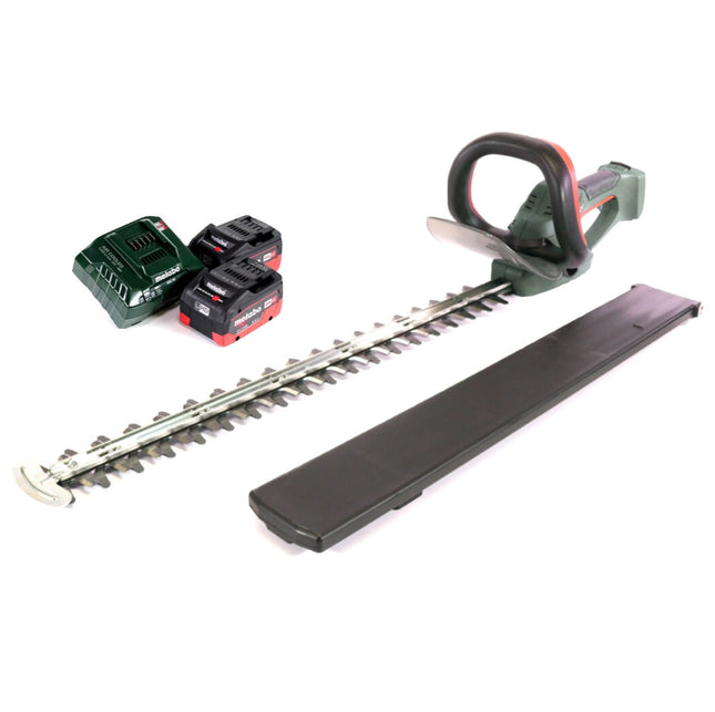Metabo AHS 18-65 V cortasetos sin cable 18 V 63 cm + 2x batería 5,5 Ah + cargador