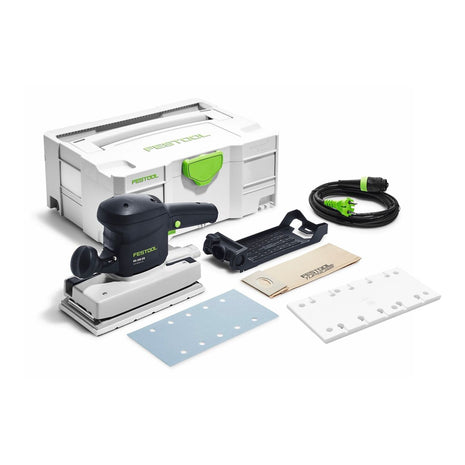 Festool RS 200 EQ-Plus Rutscher Schwingschleifer  330 W 115 x 225 mm ( 567841 ) + Schleifschuh SSH-115x225/10 ( 489629 ) + Systainer