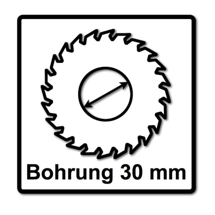 Juego de sierras circulares especiales Festool 2x TF80 A 254 x 2,4 x 30 mm ( 2x 575978 ) para sierra de mesa TKS 80