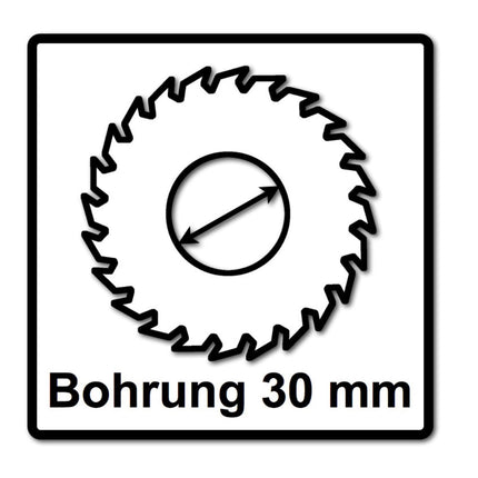 Festool Panther Kreissägeblatt Set 2x PW24 254 x 2,4 x 30 mm ( 2x 575974 ) für TKS 80 Tischkreissäge