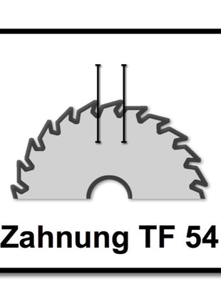 Festool Spezial Kreissägeblatt Set 3x HW 190 x 2,6 FF Fast Fix TF54 190 mm ( 3x 492052 ) 54 Zähne - Toolbrothers