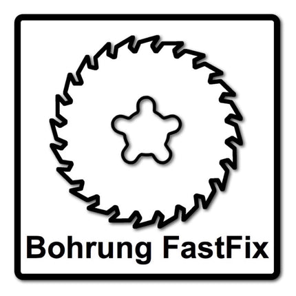 Festool Spezial Kreissägeblatt Set TF58 3x 190 x 2,6 mm 190 mm ( 3x 492051 ) 58 Zähne