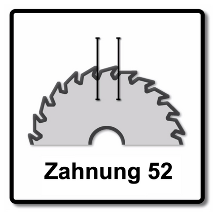 Festool Feinzahn Kreissägeblatt Set 3x 210 x 30 x 2,4 mm W52 210 mm ( 3x 493199 ) 52 Zähne - Toolbrothers