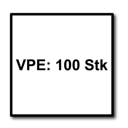 HECO MULTI MONTI plus MS Screw Anchor 7.5x35mm, Concrete Screw, Round and Flat Head, T-Drive, Blue Zinc Plated, A2K, 100 pcs. (49827)